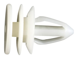 305-0643-03 GRAPA DE TAPICERIA CV PICK PU/TRAIL BLAZER 02 Y VARIOS HOYO:11MM/LARGO:17MM BLANCO