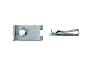 306-9999-33 GRAPA DOBLE PARA PIJA UN #8 LARGA 14mm ZINC BRILLANTE USA