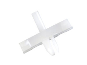 307-3117-00 GRAPA PARA MOLDURA VW SEDAN HOYO:6.5MM/LARGO:5MM/CABEZA:6X18MM BLANCO