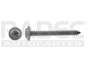 310-9999-70  PIJA CABEZA PLANA CON RONDANA FIJA 8 X 1 1/2 Negra USA