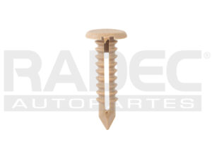 311-9999-11 RETENEDOR UNIV BEIGE Cab. 13mm/Diam 5mm /Largo 30mm