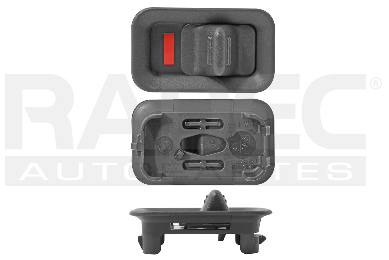 313-0502-00 SEGURO DE PUERTA CD ESCALADE EXT/ESV 04-06 CV CHEYENNE/SILVERADO 99-06/SUBURBAN/TAHOE 00-06 GM SIERRA 99-06/YUKON 00-06/AVALANCHE 02-06 GRIS PLASTICO DELANTERA/TRASERA DER/IZQ
