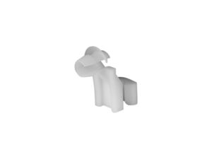 314-0999-02 SEGURO DE VARILLA DG VANS DESDE 97 BLANCO USA 25PZ DER