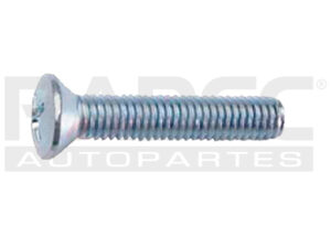 318-9999-04 TORNILLO CABEZA OVALADA PHILL 6mm-1.00 X25mm Crom TW