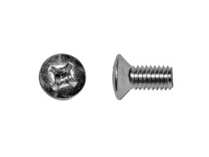 318-9999-43 TORNILLO CABEZA OVALADA 6MM- 1.00 X 12MM Cromado TW 50P