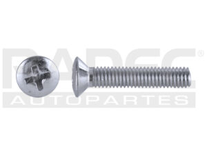 318-9999-62 TORNILLO CABEZA OVALADA PHILLIPS 5mm .80 x 25mm Cromado USA 50PZ