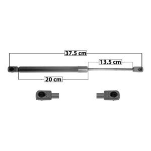 33400 AMORTIGUADOR VIDRIO TRASERO FD EXCURSION 00-07 37.5 CM 20 CM 13.5 CM ENTRADA TIPO 9 ENTRADA 2 TIPO 9 133.76 147.25 8561