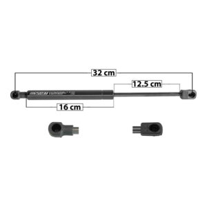 33422 AMORTIGUADOR COFRE NS ARMADA 04-10/TITAN 04-15/PATHFINDER 05-12 32 CM 16 CM 12.5 CM ENTRADA TIPO 1 ENTRADA 2 TIPO 9 74.19 87.68 8838