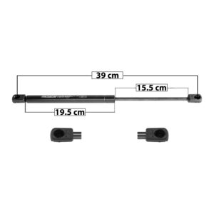 33446 AMORTIGUADOR COFRE VW EUROVAN 02-07 39 CM 19.5 CM 15.5 CM ENTRADA TIPO 9 ENTRADA 2 TIPO 9 74.19 87.68 8503