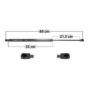 33506 AMORTIGUADOR 5TA PUERTA FD FREESTAR 04-07 60 CM 35 CM 21.5 CM ENTRADA TIPO 9 ENTRADA 2 TIPO 9 153.32 166.81 6064
