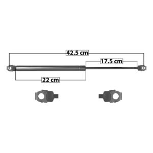 35099 AMORTIGUADOR COFRE BK PARK AVENUE 91-96/LE SABRE 92-99 42.5 CM 22 CM 17.5 CM ENTRADA TIPO 2 ENTRADA 2 TIPO 2 94.42 107.91 8361 DERECHO/IZQUIERDO