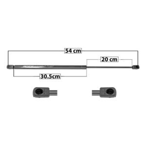 35103 AMORTIGUADOR 5TA PUERTA CV MERIVA 04-08 54 CM 30.5 CM 20 CM ENTRADA TIPO 9 ENTRADA 2 TIPO 9 110.15 123.65 6995 DERECHO/IZQUIERDO
