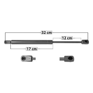 35107 AMORTIGUADOR COFRE FD ESCAPE MR MOUNTAINEER 01-07 32 CM 17 CM 12 CM ENTRADA TIPO 18 ENTRADA 2 TIPO 9 67.44 80.93 8785 DERECHO/IZQUIERDO