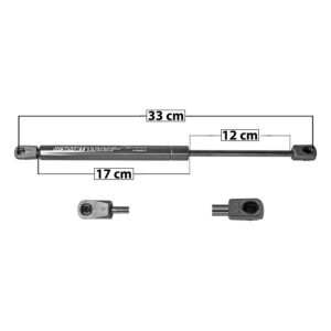 35109 AMORTIGUADOR COFRE FD EXPLORER MR MOUNTAINEER 06-10 33 CM 17 CM 12 CM ENTRADA TIPO 18 ENTRADA 2 TIPO 9 53.95 67.44 8750 DERECHO/IZQUIERDO