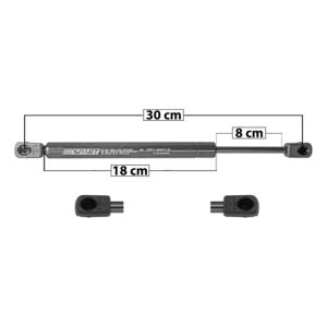 35128 AMORTIGUADOR CAJUELA VW BORA 05-10 30 CM 18 CM 8 CM ENTRADA TIPO 9 ENTRADA 2 TIPO 9 152.87 166.36 8912 DERECHO/IZQUIERDO