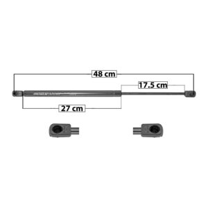 39291 AMORTIGUADOR VIDRIO 5TA PUERTA NS PATHFINDER 94-04 48 CM 27 CM 17.5 CM ENTRADA TIPO 9 ENTRADA 2 TIPO 9 31.47 44.96 SP-7824 DERECHO/IZQUIERDO