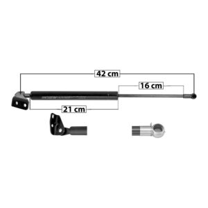 39303 AMORTIGUADOR 5TA PUERTA NS TIIDA HATCHBACK 07-17 42 CM 21 CM 16 CM ENTRADA TIPO 17 ENTRADA 2 TIPO 5 83.18 96.67 8446 IZQUIERDO