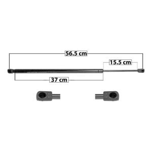 49040 AMORTIGUADOR 5TA PUERTA DG DURANGO 08-09 CR ASPEN 07-10 56.5 CM 37 CM 15.5 CM ENTRADA TIPO 9 ENTRADA 2 TIPO 9 159.61 173.1 6679