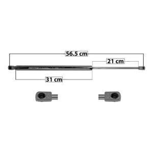 49049 AMORTIGUADOR 5TA PUERTA LC MKX 07-10 56.5 CM 31 CM 21 CM ENTRADA TIPO 9 ENTRADA 2 TIPO 9 146.13 159.61 6682 DERECHO/IZQUIERDO