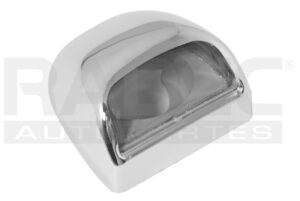 500-0615-02 CUBIERTA LUZ DE PLACA CV CHEYENNE/SILVERADO 99-13/SUBURBAN/TAHOE 00-14/AVALANCHE 02-13 GM SIERRA 99-13/YUKON 00-14 1 PIEZA CROMADA