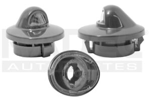 500-1215-02 CUBIERTA LUZ DE PLACA FD F-150/F-250/LOBO 04-14/RANGER 98-12/EXPLORER SPORT TRAC 07-10 LC MARK LT 06-08 FD F-150/F-250/LOBO 97-03 1 PIEZA NEGRA TRASERA DER/IZQ
