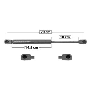 50763 AMORTIGUADOR CAJUELA MZ 6 02-08 29 CM 14.5 CM 10 CM ENTRADA TIPO 9 ENTRADA 2 TIPO 9 111.28 124.79 SP-9060 DERECHO/IZQUIERDO