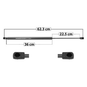 50937 AMORTIGUADOR 5TA PUERTA AC MDX 05-06 62.5 CM 36 CM 22.5 CM ENTRADA TIPO 9 ENTRADA 2 TIPO 9 112.4 125.89 SP-5825 DERECHO/IZQUIERDO
