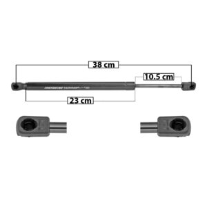 50966 AMORTIGUADOR COFRE BW X5 14-18 38 CM 23 CM 10.5 CM ENTRADA TIPO 9 ENTRADA 2 TIPO 9 104.64 118.02 SP-8606 DERECHA/IZQUIERDA