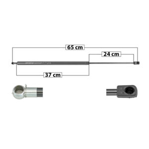 51021 AMORTIGUADOR COFRE CV TRAVERSE 09-12  65 CM 37 CM 24 CM ENTRADA TIPO 5 ENTRADA 2 TIPO 9 51.71 65.19 5620 SPART DERECHO/IZQUIERDO