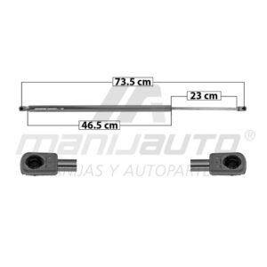 51031 AMORTIGUADOR 5TA PUERTA FD ESCAPE 13-16  73.5 CM 46.5 CM 23 CM ENTRADA TIPO 9 ENTRADA 2 TIPO 9 143.88 157.37 5220 SPART DERECHO/IZQUIERDO