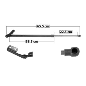 51050 AMORTIGUADOR 5TA PUERTA NS XTRAIL 15-20  MANUAL 65.5 CM 38.5 CM 22.5 CM ENTRADA 2 TIPO 1 89.92 103.41 5800 SPART DERECHO