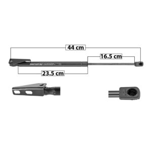 51057 AMORTIGUADOR 5TA PUERTA SZ SWIFT 05-10  44 CM 23.5 CM 16.5 CM ENTRADA 2 TIPO 9 87.67 101.16 8227 SPART IZQUIERDO