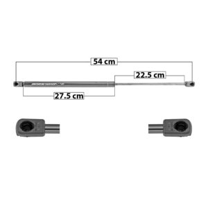 51058 AMORTIGUADOR 5TA PUERTA SZ SWIFT 18-22  54 CM 27.5 CM 22.5 CM ENTRADA TIPO 9 ENTRADA 2 TIPO 9 48.33 61.82 6850 SPART