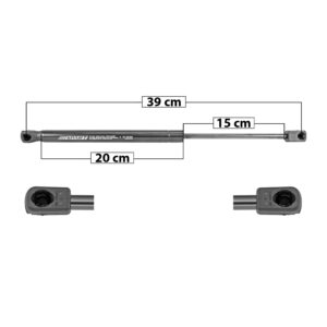 51078 AMORTIGUADOR COFRE NS MAXIMA 16-20  39 CM 20 CM 15 CM ENTRADA TIPO 9 ENTRADA 2 TIPO 9 37.09 50.58 8596 SPART DERECHO/IZQUIERDO