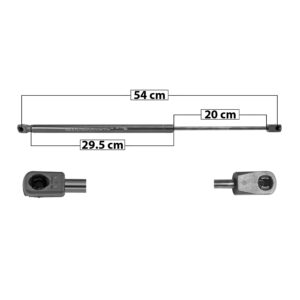 51112 AMORTIGUADOR 5TA PUERTA HY CRETA 17-20  54 CM 29.5 CM 20 CM SPART DERECHO/IZQUIERDO