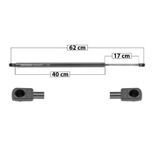 51166 AMORTIGUADOR 5TA PUERTA FD BRONCO SPORT 21-23  MANUAL 62 40 17 SPART TUR Derecho/Izquierdo Trasera