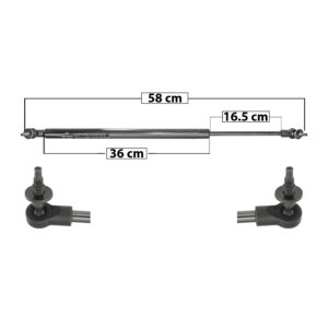 60011 AMORTIGUADOR 5TA PUERTA CR PT CRUISER 01-10  58 CM 36 CM 16.5 CM ENTRADA TIPO 4 ENTRADA 2 TIPO 4 164.11 177.59 6389 MANIJAUTO DERECHO/IZQUIERDO