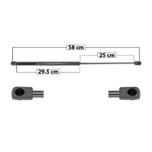 60070 AMORTIGUADOR COFRE MN MINI COOPER XUV 02-06/SEDAN 05-08/HATCHBACK 02-06  58 CM 29.5 CM 25 CM ENTRADA TIPO 9 ENTRADA 2 TIPO 9 53.95 67.44 SP-6415 MANIJAUTO DERECHO/IZQUIERDO