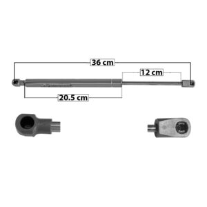 60161 AMORTIGUADOR CAJUELA DG AVENGER 08-14  36 20.5 12 ENTRADA TIPO 1 ENTRADA 2 TIPO 18 355 79.81 36.2 295 66.32 30.08 MANIJAUTO 8728 TUR