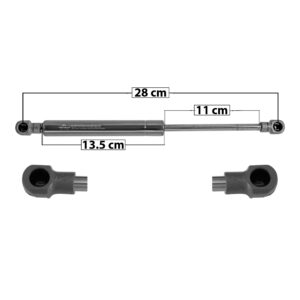 60165 AMORTIGUADOR CAJUELA FD FOCUS SEDAN 08-11  CAJUELA SIN SPOILER 28 13.5 11 ENTRADA TIPO 1 ENTRADA 2 TIPO 9 450 101.16 45.89 390 87.68 39.77 MANIJAUTO 9113 TUR Derecho/Izquierdo