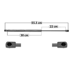 60183 AMORTIGUADOR VIDRIO TRASERO CV ASTRO 85-05  GM SAFARI VAN 85-01  55.5 22 30 ENTRADA TIPO 9 ENTRADA 2 TIPO 9 490 110.15 49.96 430 96.67 43.85 MANIJAUTO 6695 TUR