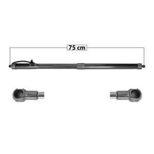 60315 AMORTIGUADOR 5TA PUERTA HD CR-V 17-21  ELECTRICO AUTOMATICO HUSHAN 74961TLA305 6 PINS CHIN CHN Izquierdo Trasera 5ta puerta