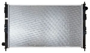 613-MBA285 RADIADOR OUTLANDER 10-13 AUT L4 2.0. 2.4/V6 3.0 LTS (TOMA SUPERIOR RECTA) C/S AA ALUMINIO SOLDADO 892 BBB