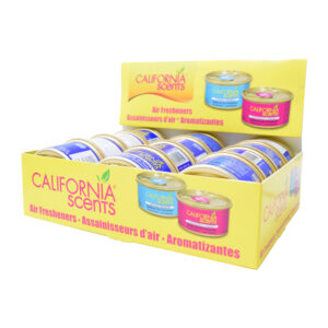 62027 AROMATIZANTE UN CAJA 12 PZAS CALIFORNIA SPILLPROOF CARRO NUEVO ORGANICO 42 GRS