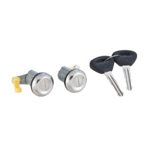 70026 CILINDRO PARA PUERTA MT L200 78-86 CON LLAVE JUEGO METAL CROMADO TIPO ORIGINAL