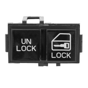 70114 CONTROL ELECTRICO CV CAVALIER 83-90/CELEBRITY 82-90 BK CENTURY 85-89 CV CAMARO 82-92/CORVETTE 84-85 DE SEGURO 3 PINS 2 TECLAS NEGRO 12VCC TIPO ORIGINAL