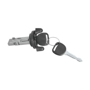 70154 CILINDRO DE ENCENDIDO CV PICK UP/CHEYENNE/SILVERADO 99-02/SUBURBAN 00-02/BLAZER (S10) 98-04/TAHOE 00-02 GM SIERRA 99-02/YUKON 00-03 CV S10 98-04 CON LLAVE CON CANDADO METAL NEGRO 12VCC 12VCC TIPO ORIGINAL