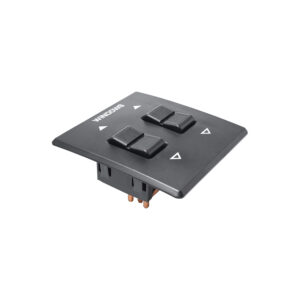 70184 CONTROL ELECTRICO CV ASTRO VAN GM SAFARI VAN 85-94 DE ELEVADOR 6 PINS 2 TECLAS NEGRO 12VCC TIPO ORIGINAL