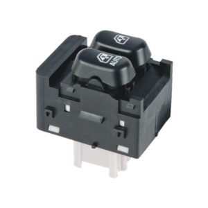 70185 CONTROL ELECTRICO CV MONTE CARLO 95-99/GEO METRO 95-01 PT VARIOS DE ELEVADOR 7 PIN 2 TECLAS NEGRO 12VCC MANIJAUTO