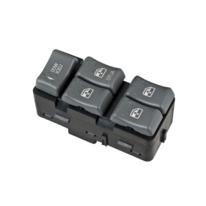 70195 CONTROL ELECTRICO PT AZTEK 01-05 DE ELEVADOR 12 PINS 5 TECLAS GRIS 12VCC TIPO ORIGINAL